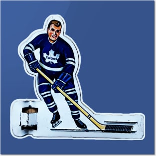 Coleco Table Hockey Players - Toronto Maple Leafs Posters and Art